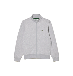 Felpa in pile a collo alto con zip Grigio chine SH9622 CCA